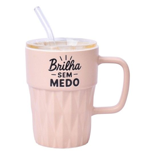 CANECA C/TP+PALHI 420ML SK 257-13 CX24
