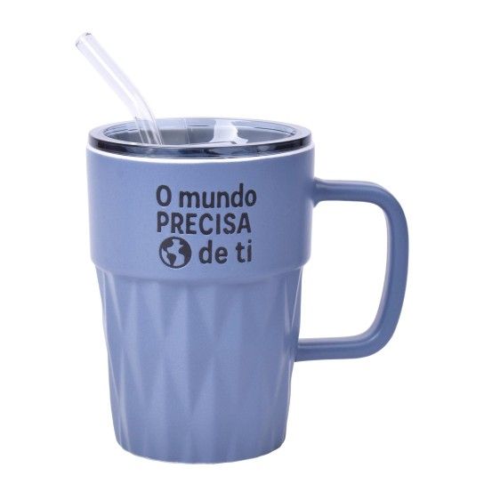 CANECA C/TP+PALHI 420ML SK 257-13 CX24