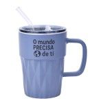CANECA C/TP+PALHI 420ML SK 257-13 CX24