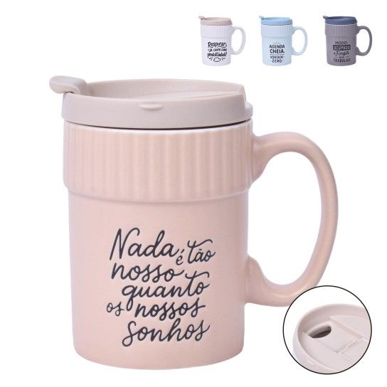 CANECA C/TAMPA 400ML SK 257-15 CX24 CANECA C/TAMPA 400ML SK 257-15 CX24