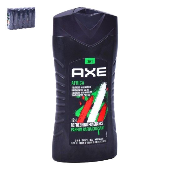 AXE GEL BANHO AFRICA 250ML AXE GEL BANHO AFRICA 250ML