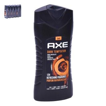 AXE GEL BANHO DARK TEMPATION 250ML