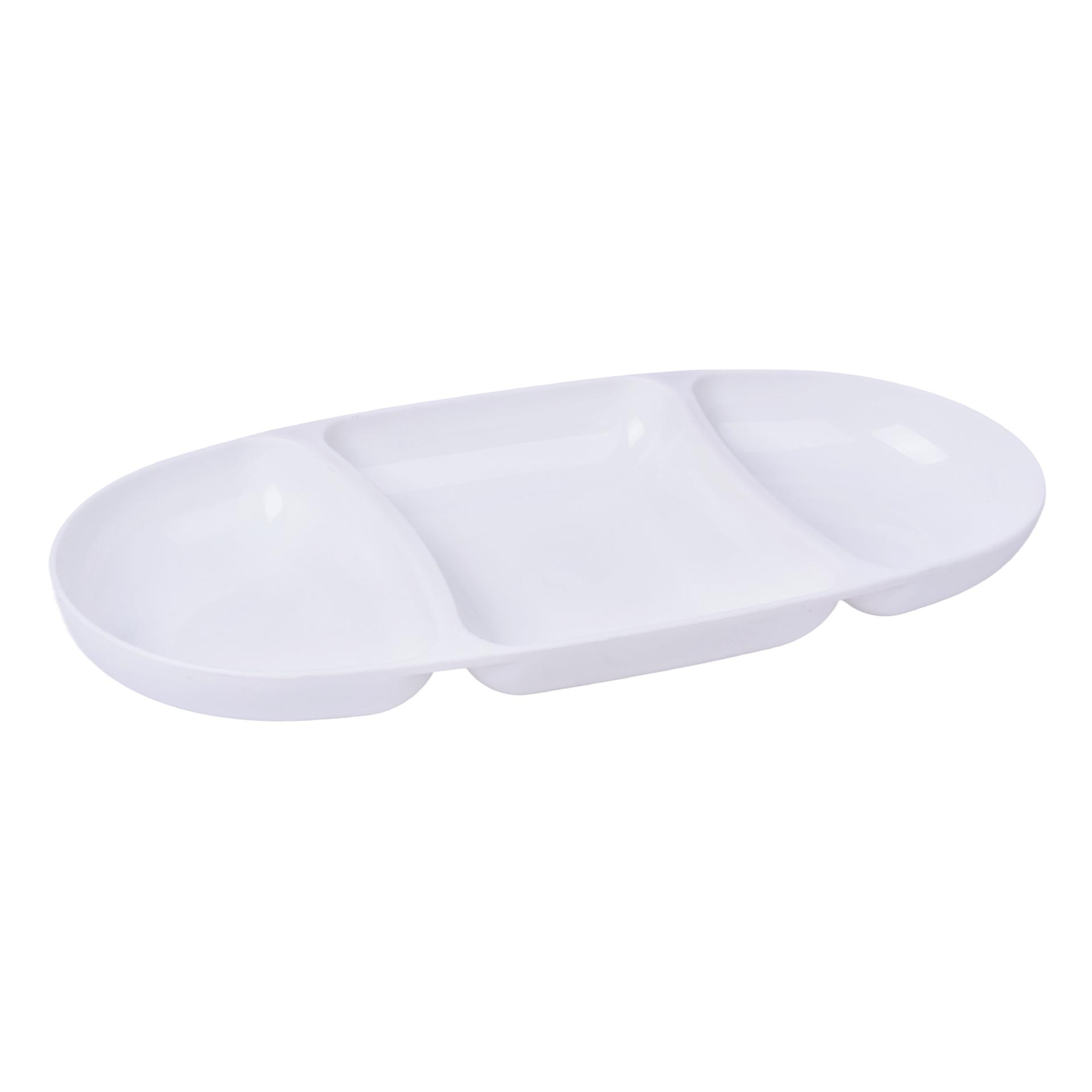 BANDEJA OVAL PLASTICO 1611 CX24 BANDEJA OVAL PLASTICO 1611 CX24