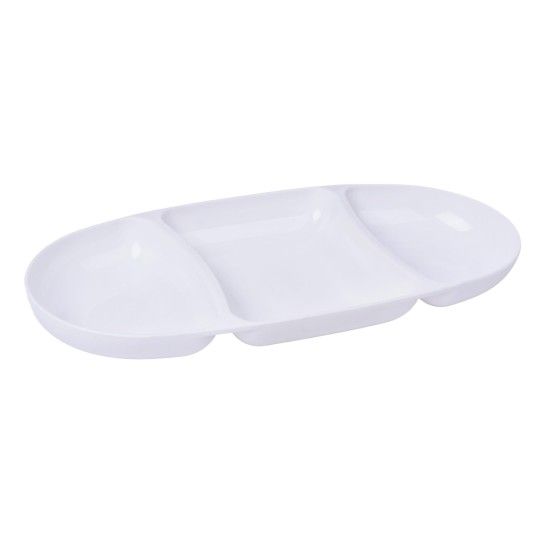 BANDEJA OVAL PLASTICO 1611 CX24 BANDEJA OVAL PLASTICO 1611 CX24