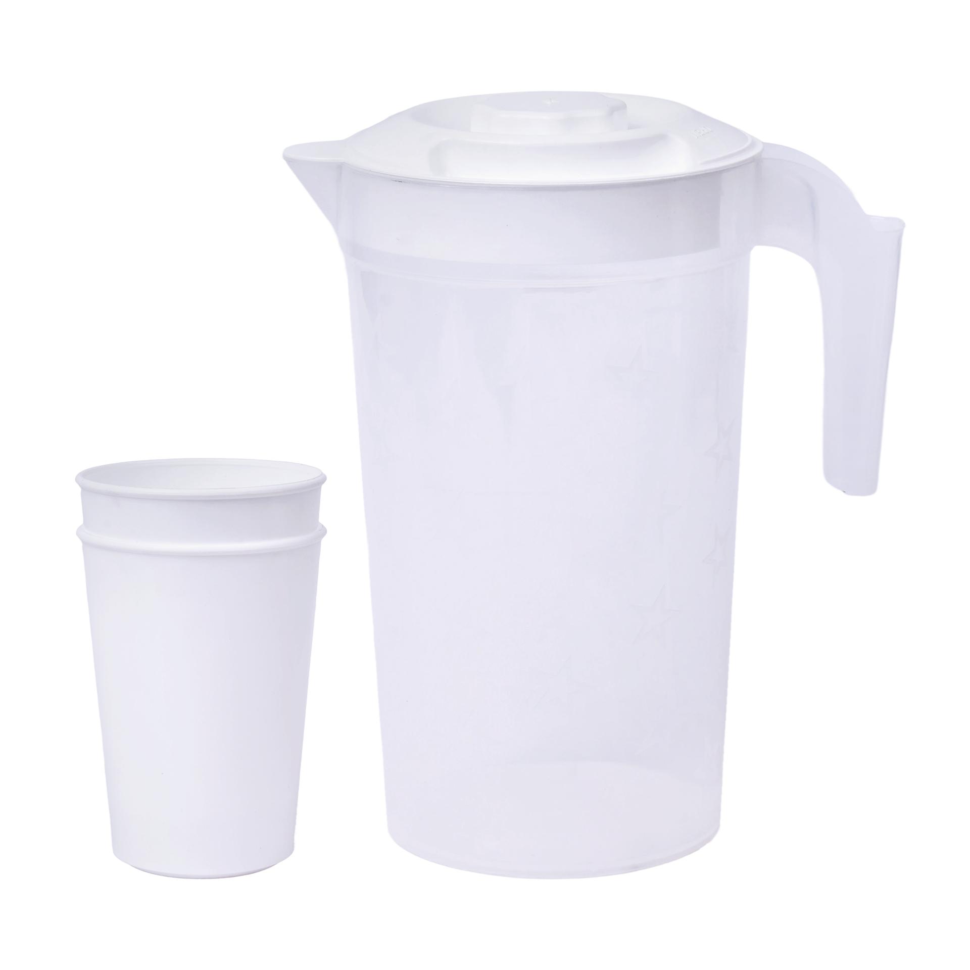 JARRO PLAST C/2COPOS 1,8L 0034 CX12 JARRO PLAST C/2COPOS 1,8L 0034 CX12