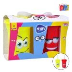 CONJ 2 COPOS C/PALHINHA PLAST 1604 CX36 CONJ 2 COPOS C/PALHINHA PLAST 1604 CX36
