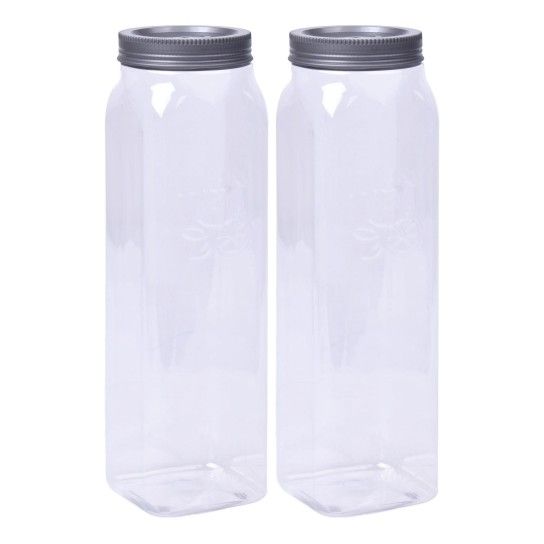 CONJ 2 FRASCOS PLAST 1300ML 0055 CX24 CONJ 2 FRASCOS PLAST 1300ML 0055 CX24