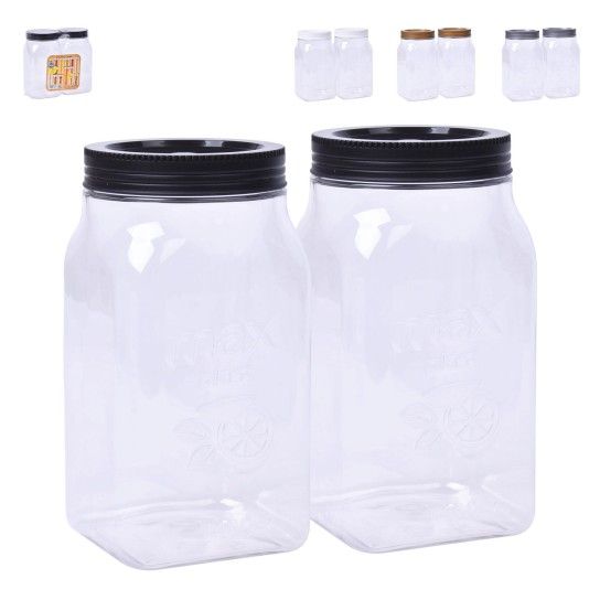 CONJ 2 FRASCOS PLAST 1400ML 1630 CX24 CONJ 2 FRASCOS PLAST 1400ML 1630 CX24