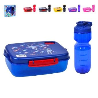 CONJUNTO GARRAFA+LANCHEIRA 0374 CX12
