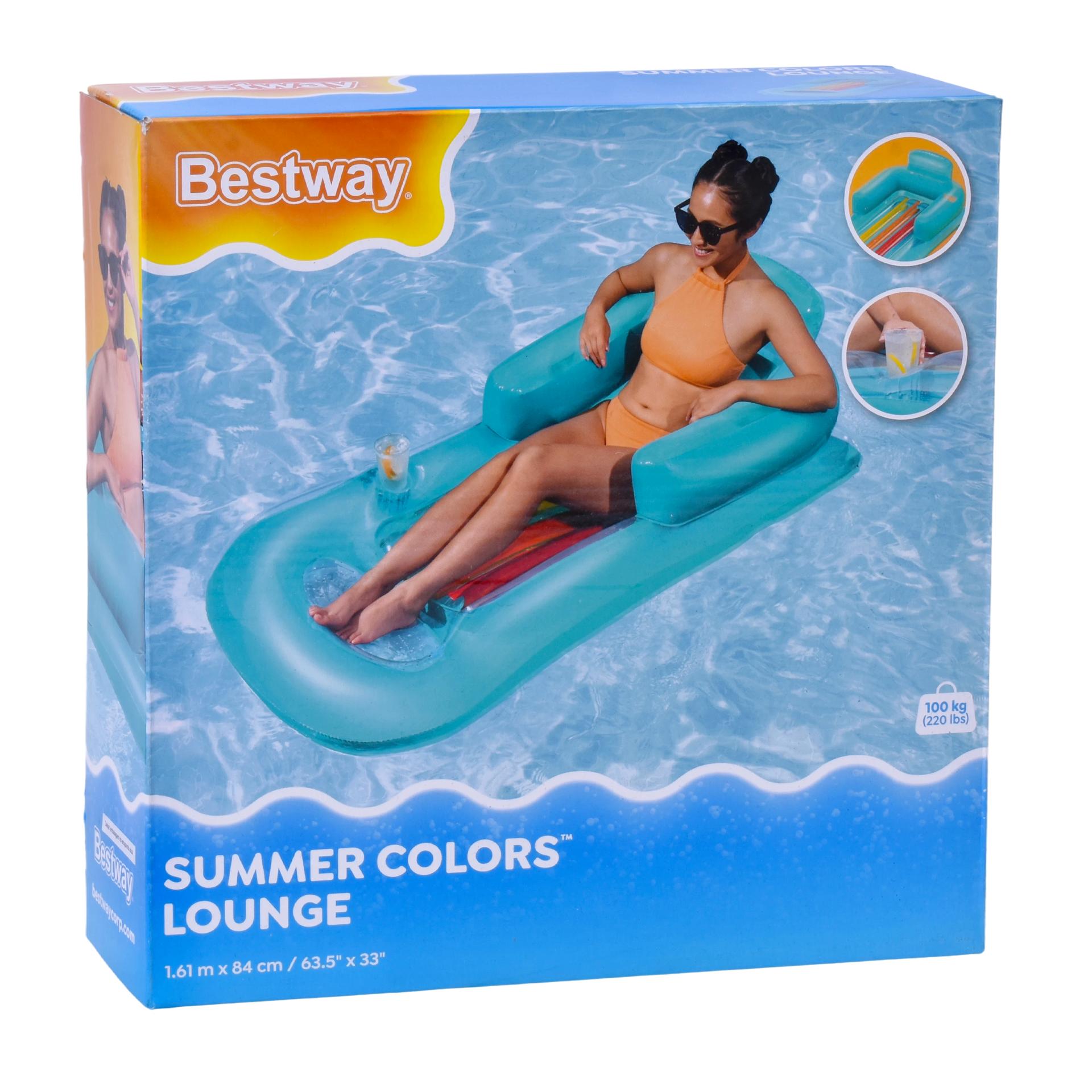 PRAIA SOFA INSUFLAVEL 161X84CM 43028 CX8 PRAIA SOFA INSUFLAVEL 161X84CM 43028 CX8