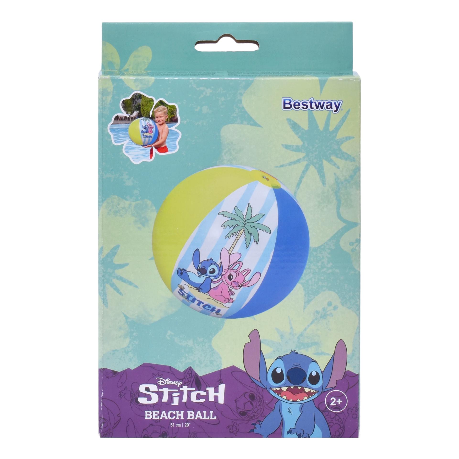 BOLA PRAIA STITCH 51CM 9104T CX24 BOLA PRAIA STITCH 51CM 9104T CX24