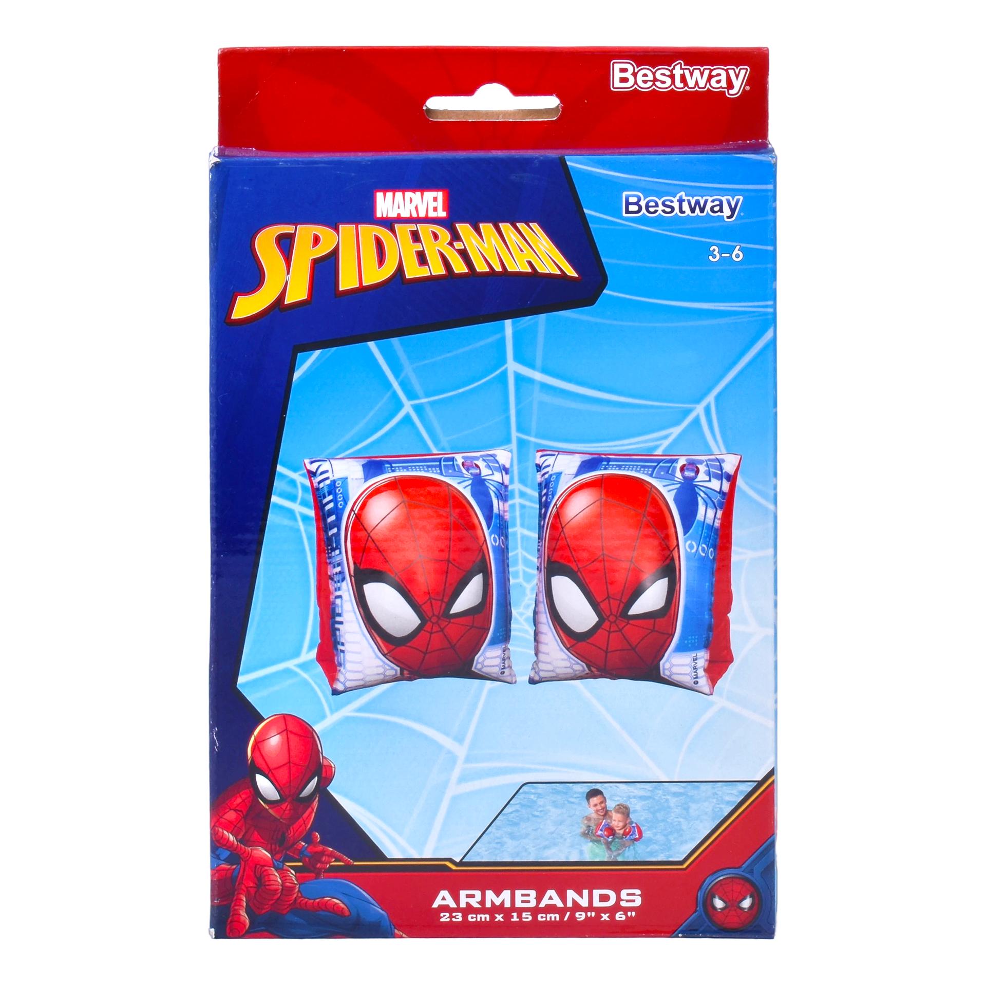 BRAÇADEIRAS SPIDERMAN 23X15CM 98001 CX24 BRAÇADEIRAS SPIDERMAN 23X15CM 98001 CX24
