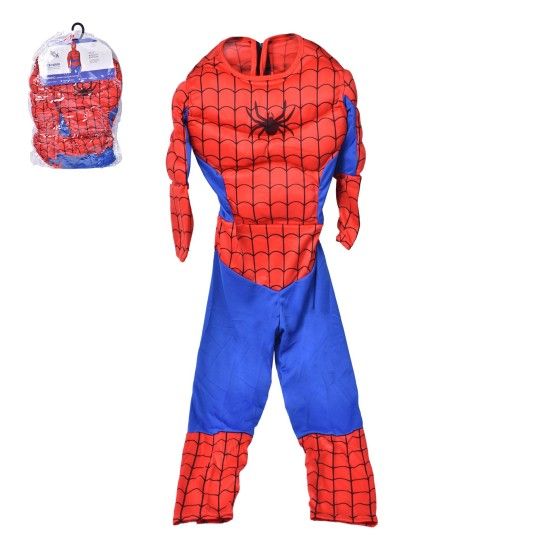 FATO HOMEM ARANHA 110CM 2838-150 CX24 FATO HOMEM ARANHA 110CM 2838-150 CX24