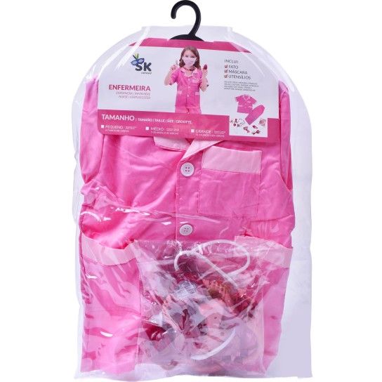 FATO CARNAVAL ENFERMEIRA 90-110CM CX24 FATO CARNAVAL ENFERMEIRA 90-110CM CX24