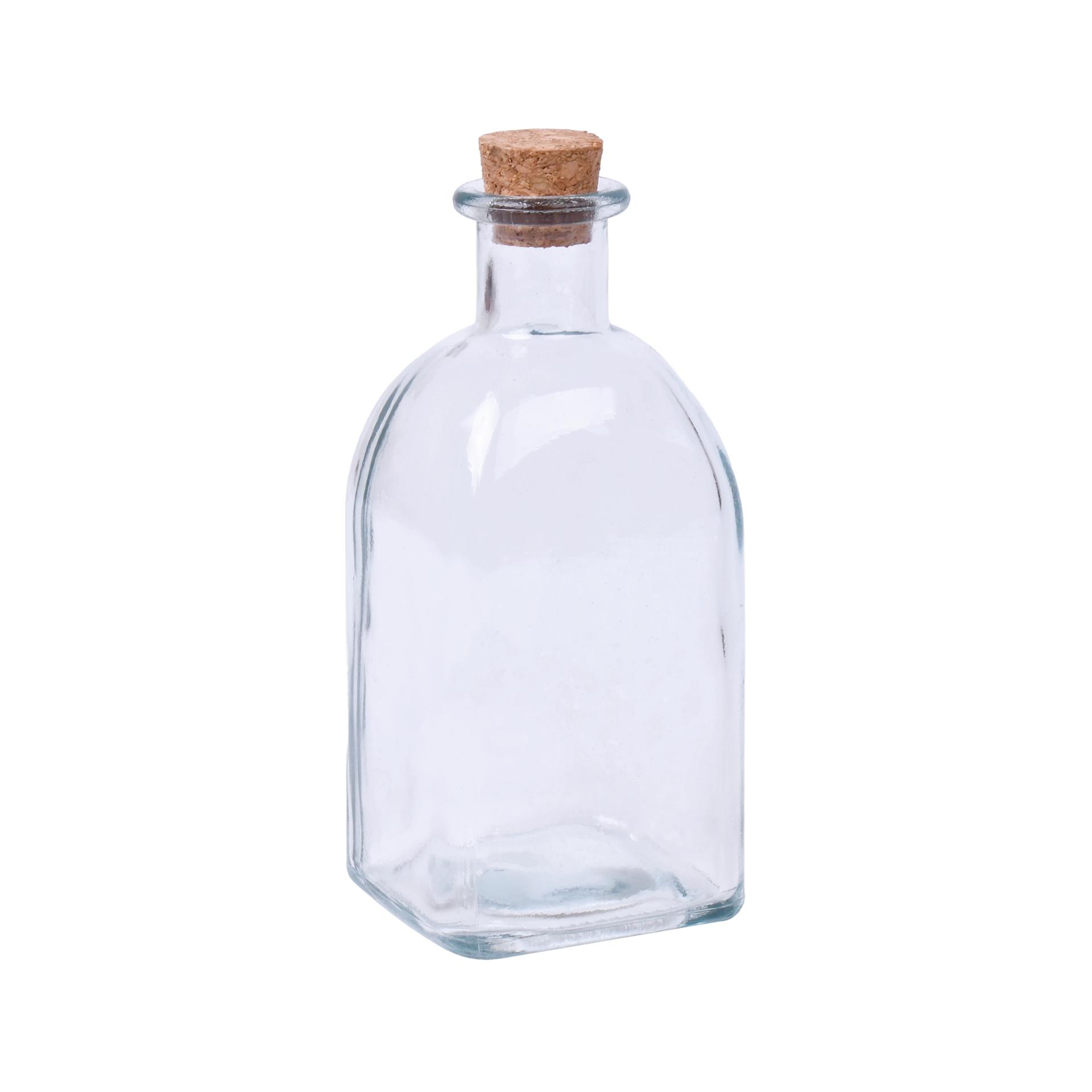 GARRAFA VIDRO C/TAMPA 250ML SK 186-09 C48