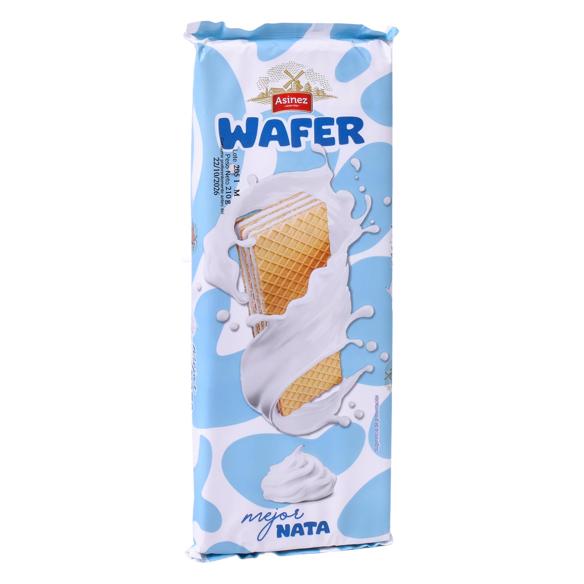 WAFERS BOER NATA 210G PV1 WAFERS BOER NATA 210G PV1