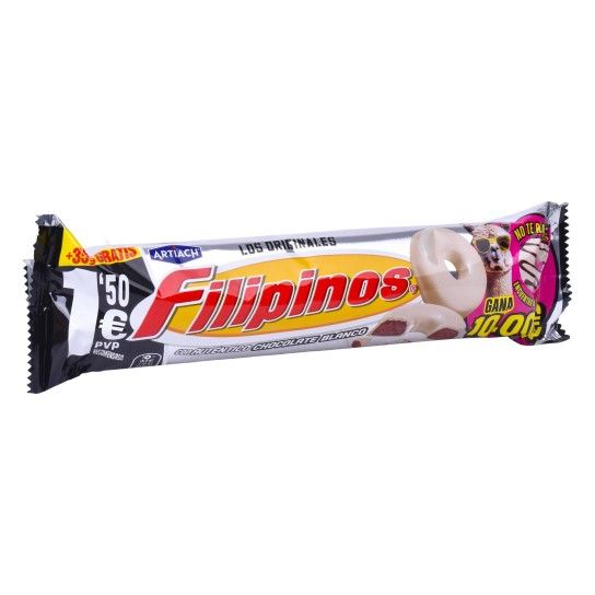 FILIPINOS CHOC. BRANCO 128G PV1.50 FILIPINOS CHOC. BRANCO 128G PV1.50