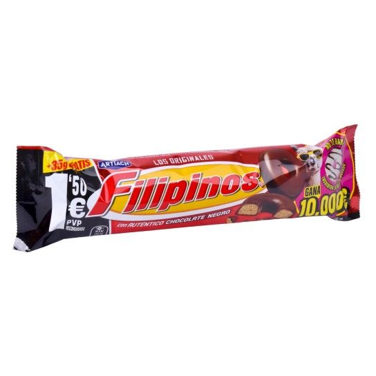 FILIPINOS CHOCOLATE NEGRO 128GR FILIPINOS CHOCOLATE NEGRO 128GR