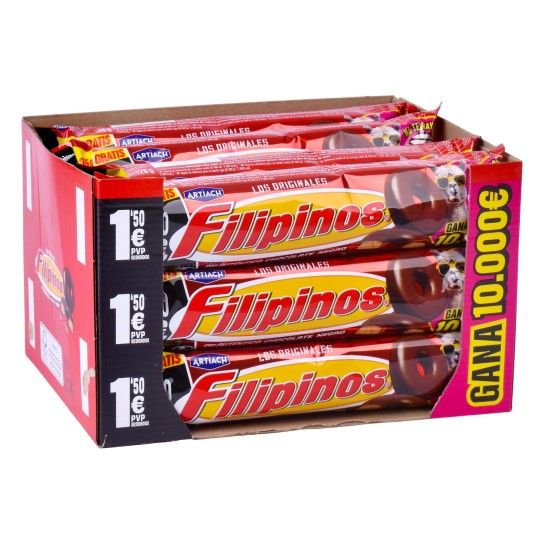 FILIPINOS CHOCOLATE NEGRO 128GR FILIPINOS CHOCOLATE NEGRO 128GR