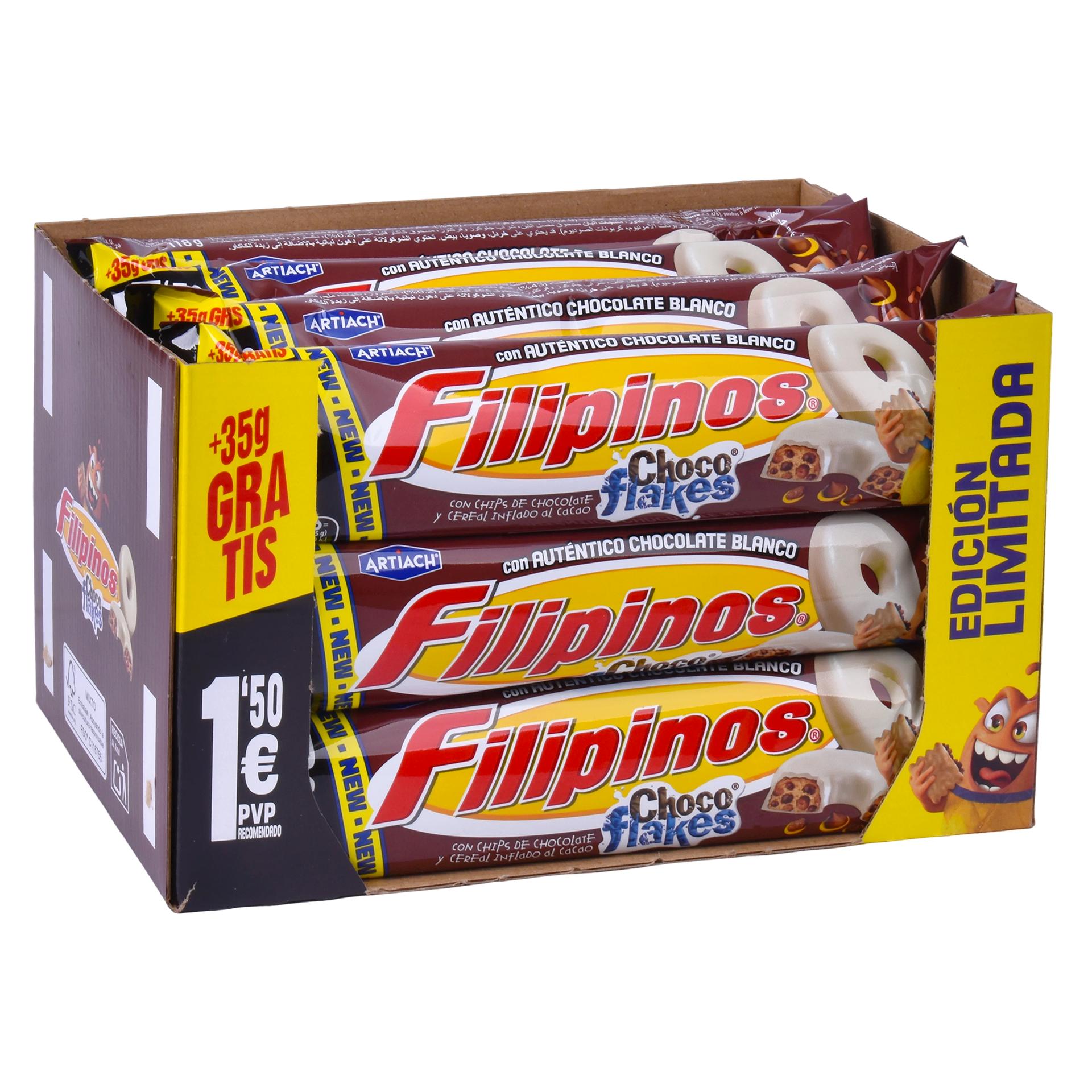 FILIPINOS CHOCO FLAKES 128G FILIPINOS CHOCO FLAKES 128G