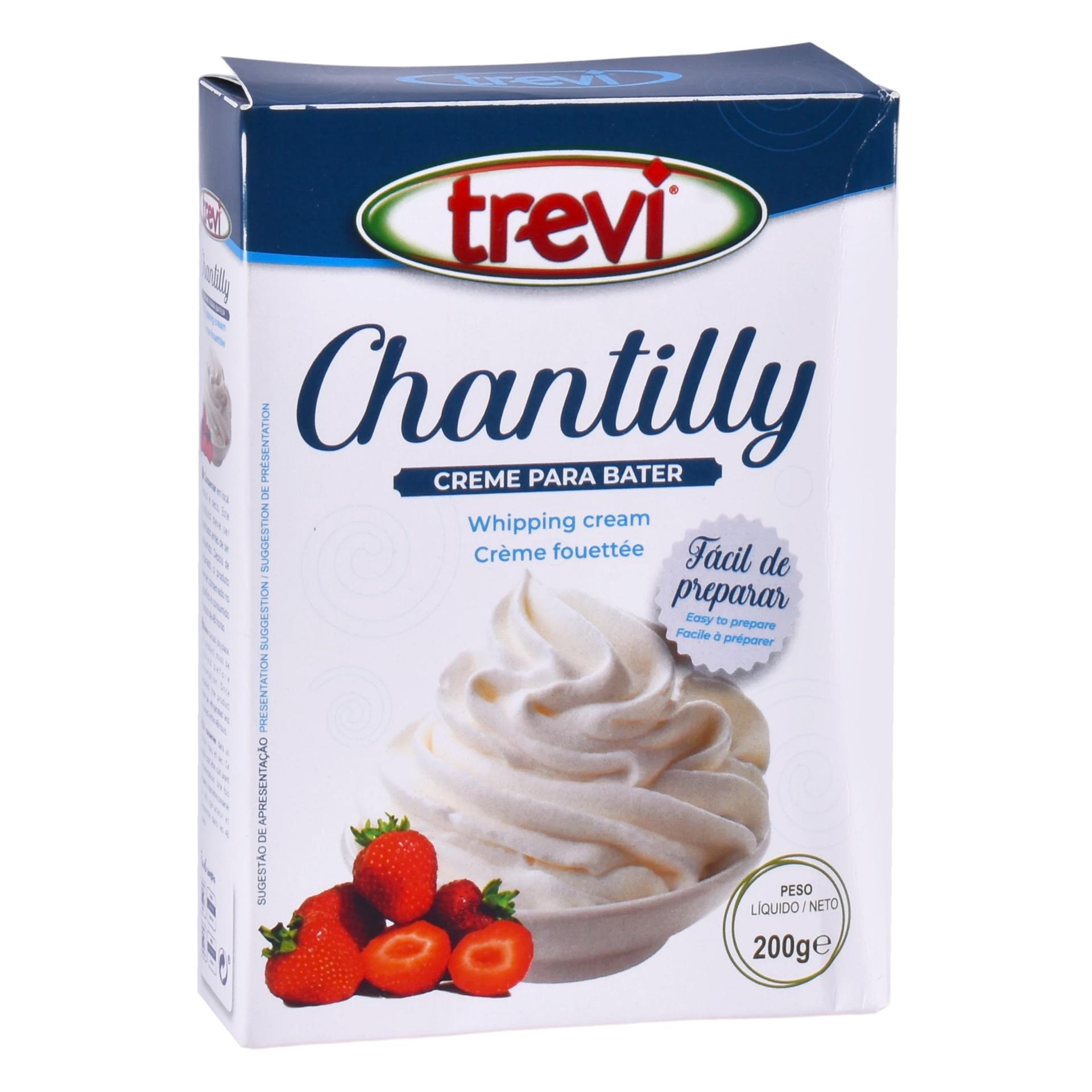 PREPARADO CREME CHANTILLY TREVI 200G PREPARADO CREME CHANTILLY TREVI 200G
