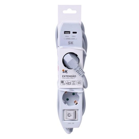 FICHA 3TOMAD+USB+TYPE C HY-1113U-5A FICHA 3TOMAD+USB+TYPE C HY-1113U-5A