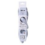 FICHA 3TOMAD+USB+TYPE C HY-1113U-5A FICHA 3TOMAD+USB+TYPE C HY-1113U-5A