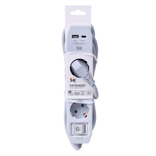 FICHA 3TOMAD+USB+TYPE C HY-1113U-3A FICHA 3TOMAD+USB+TYPE C HY-1113U-3A