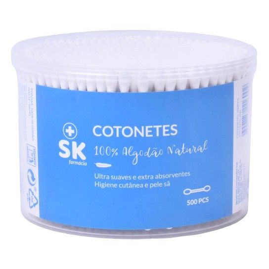 COTONETES ALGODAO 500UN SK 116-600 CX60