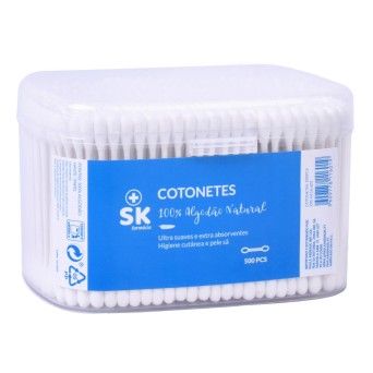 COTONETES ALGODAO 500UN SK 116-601 CX60