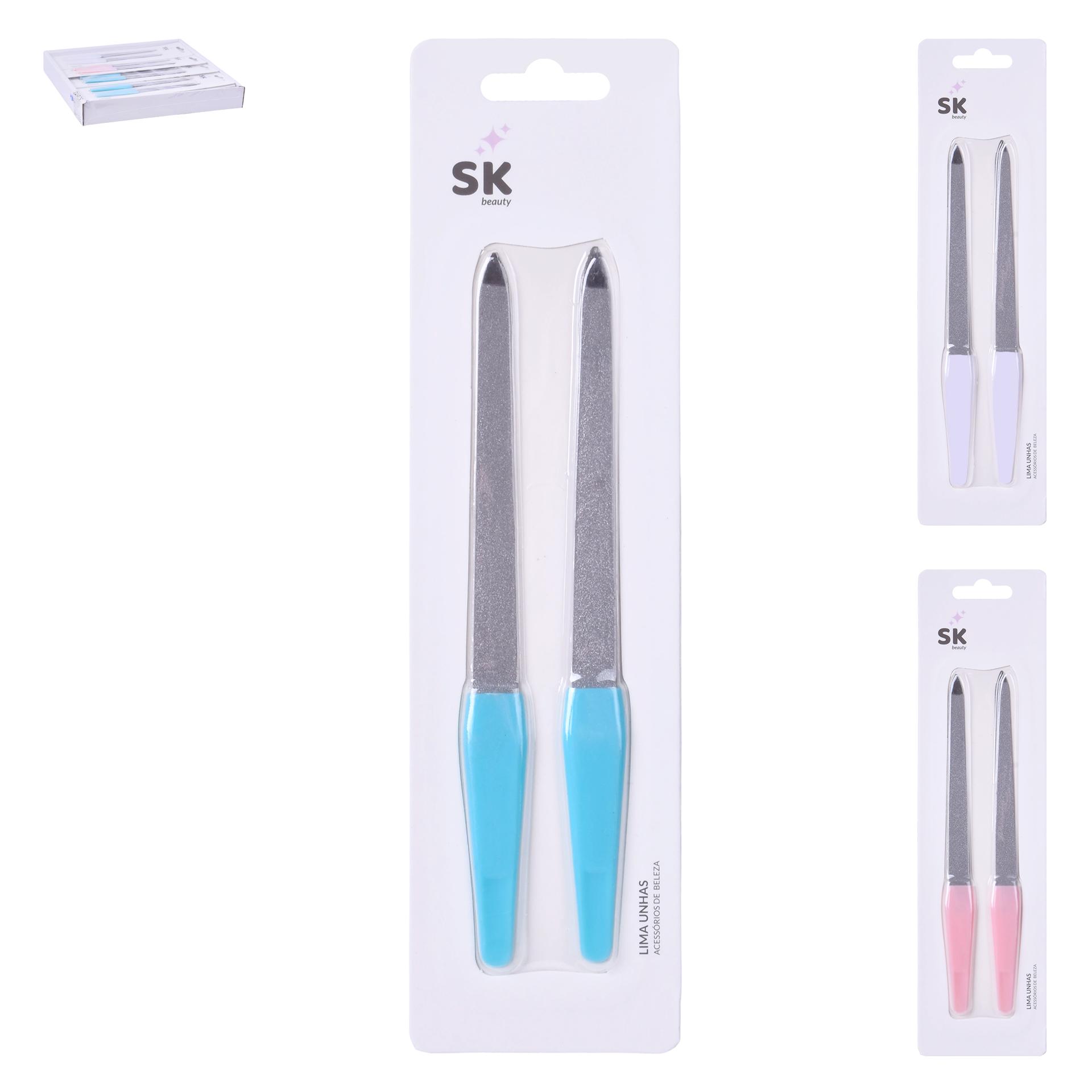 SET 2 LIMAS UNHA 17,5CM SK2816-037 CX480