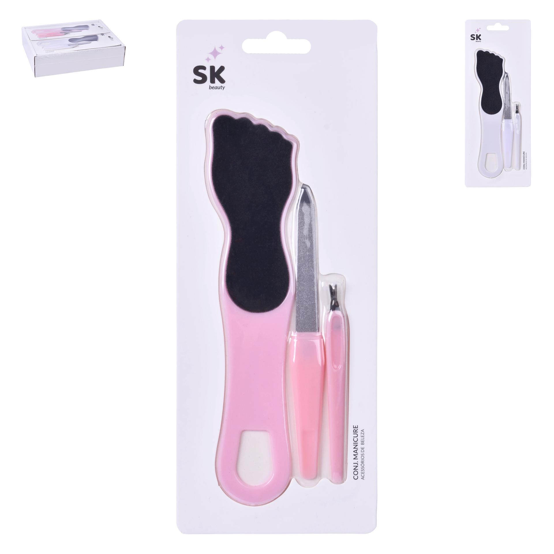 CONJ MANICURE 3UN SK 2816-301 CX240 CONJ MANICURE 3UN SK 2816-301 CX240