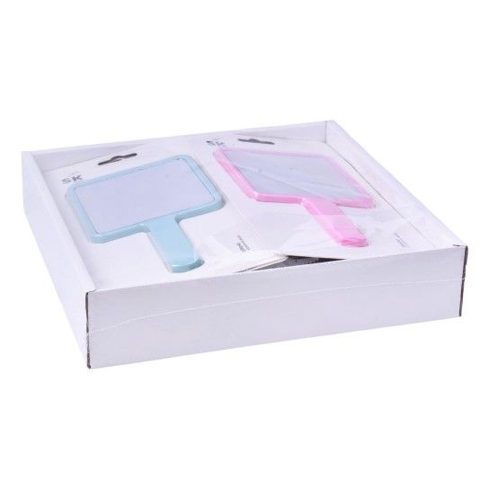 ESPELHO MAO 8,9X15,7CM SK 2816-354 CX240 ESPELHO MAO 8,9X15,7CM SK 2816-354 CX240