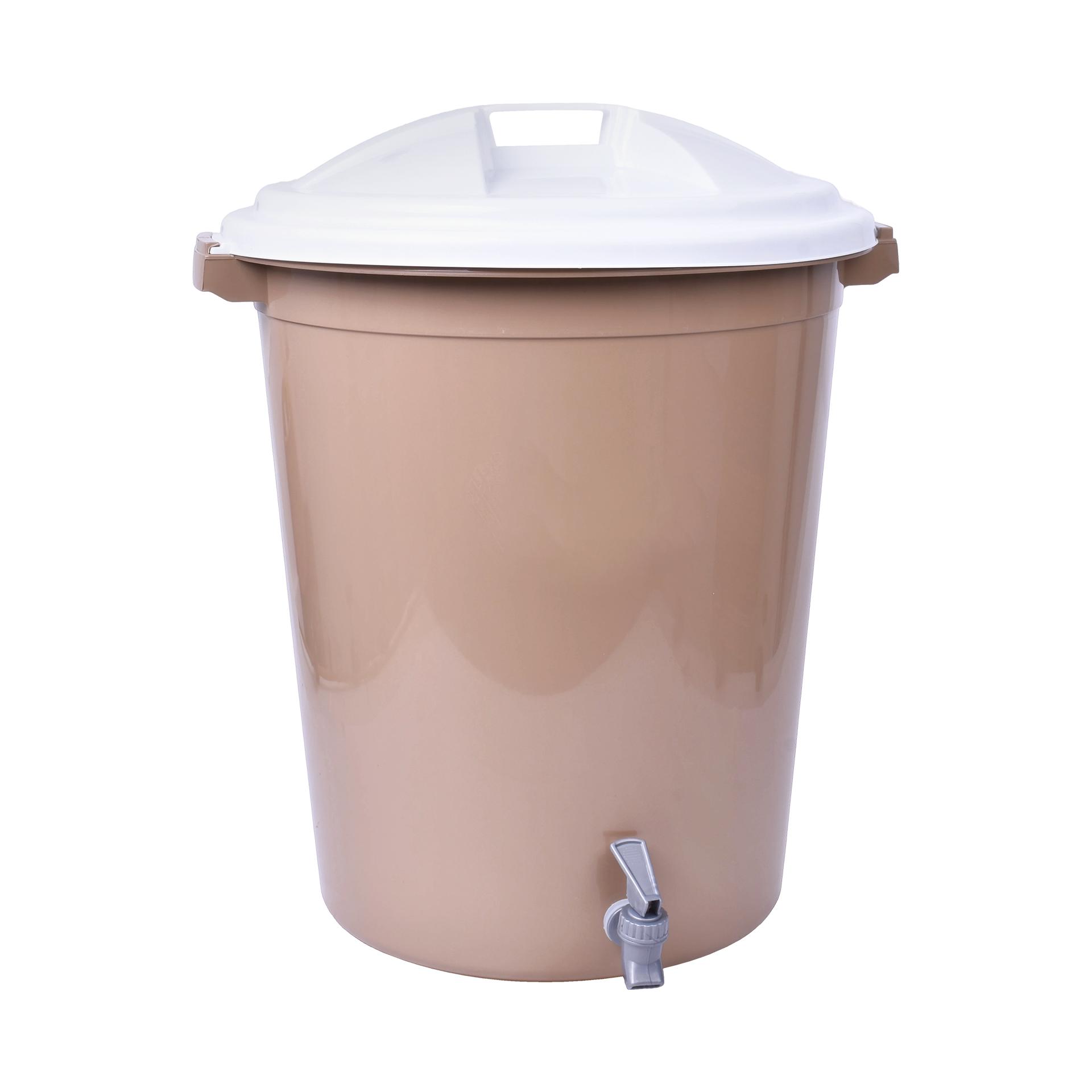 CAIXOTE LIXO C/TORNEIRA 30L 0310 CX6 CAIXOTE LIXO C/TORNEIRA 30L 0310 CX6