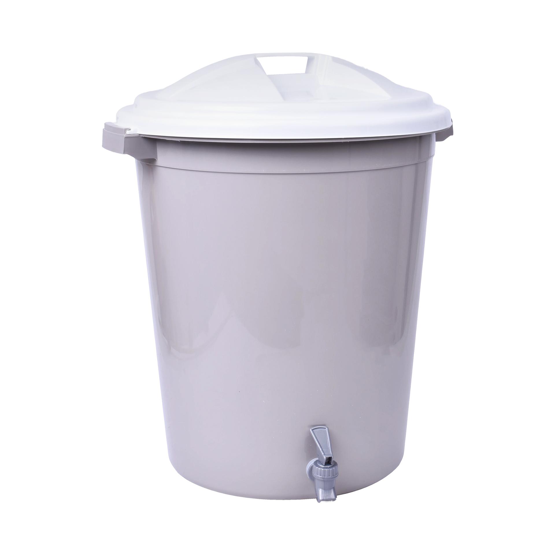 CAIXOTE LIXO C/TORNEIRA 30L 0310 CX6 CAIXOTE LIXO C/TORNEIRA 30L 0310 CX6