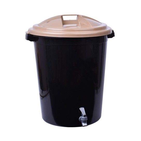 CAIXOTE LIXO C/TORNEIRA 30L 0310 CX6 CAIXOTE LIXO C/TORNEIRA 30L 0310 CX6