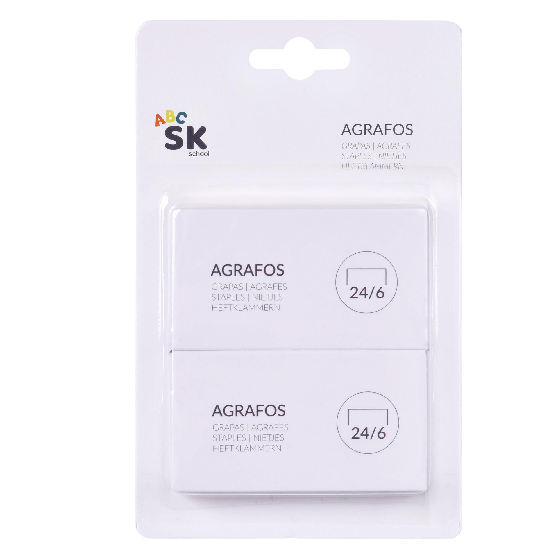 AGRAFOS 2X750 Nº 24/6 2498-210-02 CX288 AGRAFOS 2X750 Nº 24/6 2498-210-02 CX288