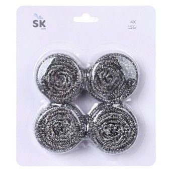 ESFREGAO A�O INOX 4X15G SK0119-901 CX72