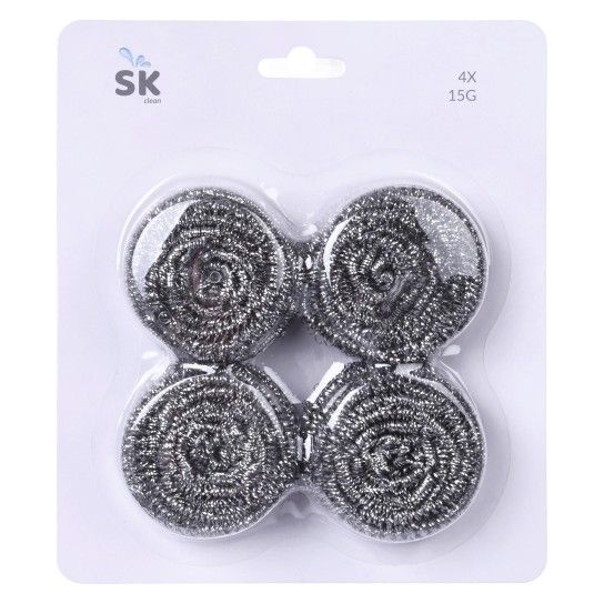ESFREGAO AÇO INOX 4X15G SK0119-901 CX72 ESFREGAO AÇO INOX 4X15G SK0119-901 CX72