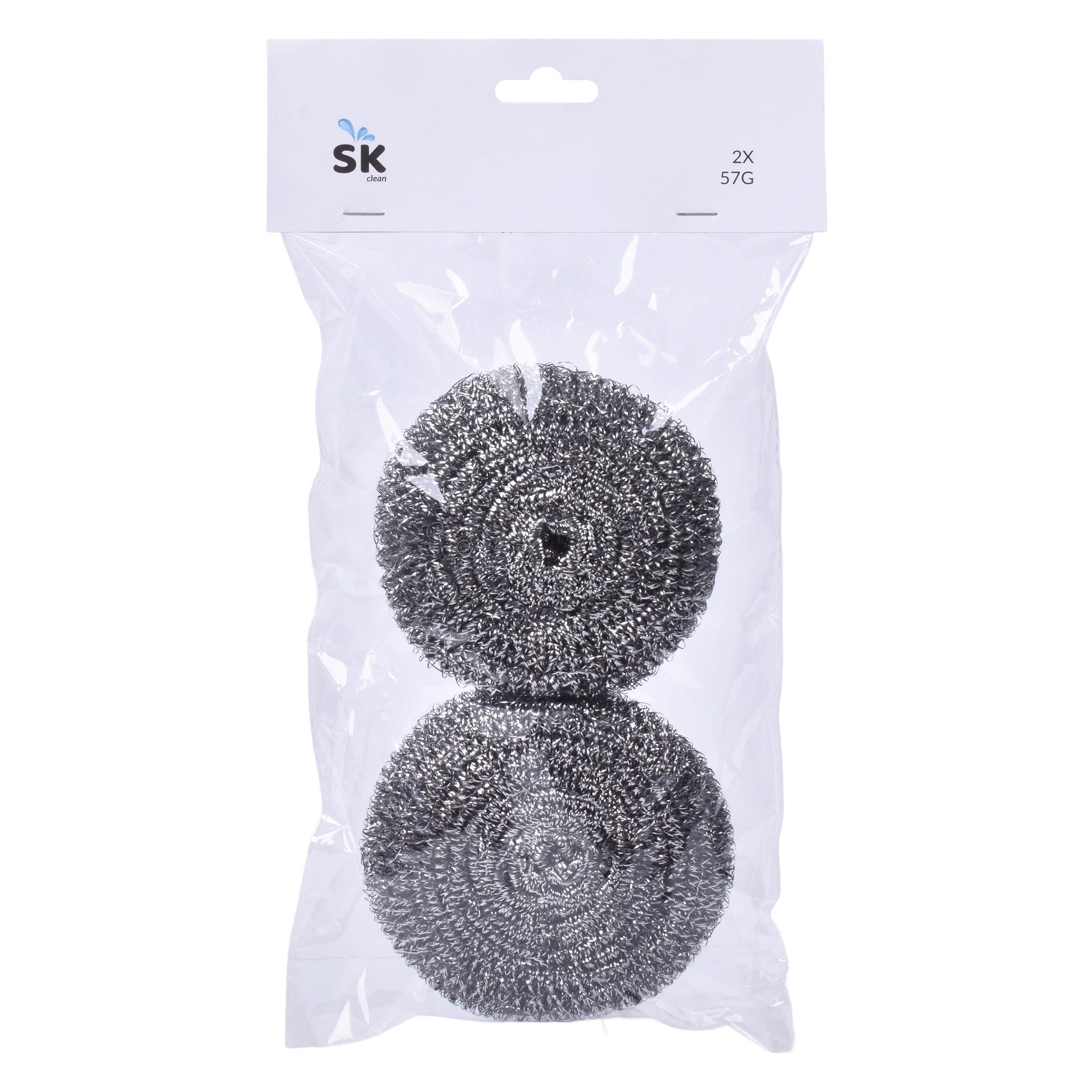 ESFREGAO AÇO 2X57G SK 0119-908 CX72 ESFREGAO AÇO 2X57G SK 0119-908 CX72