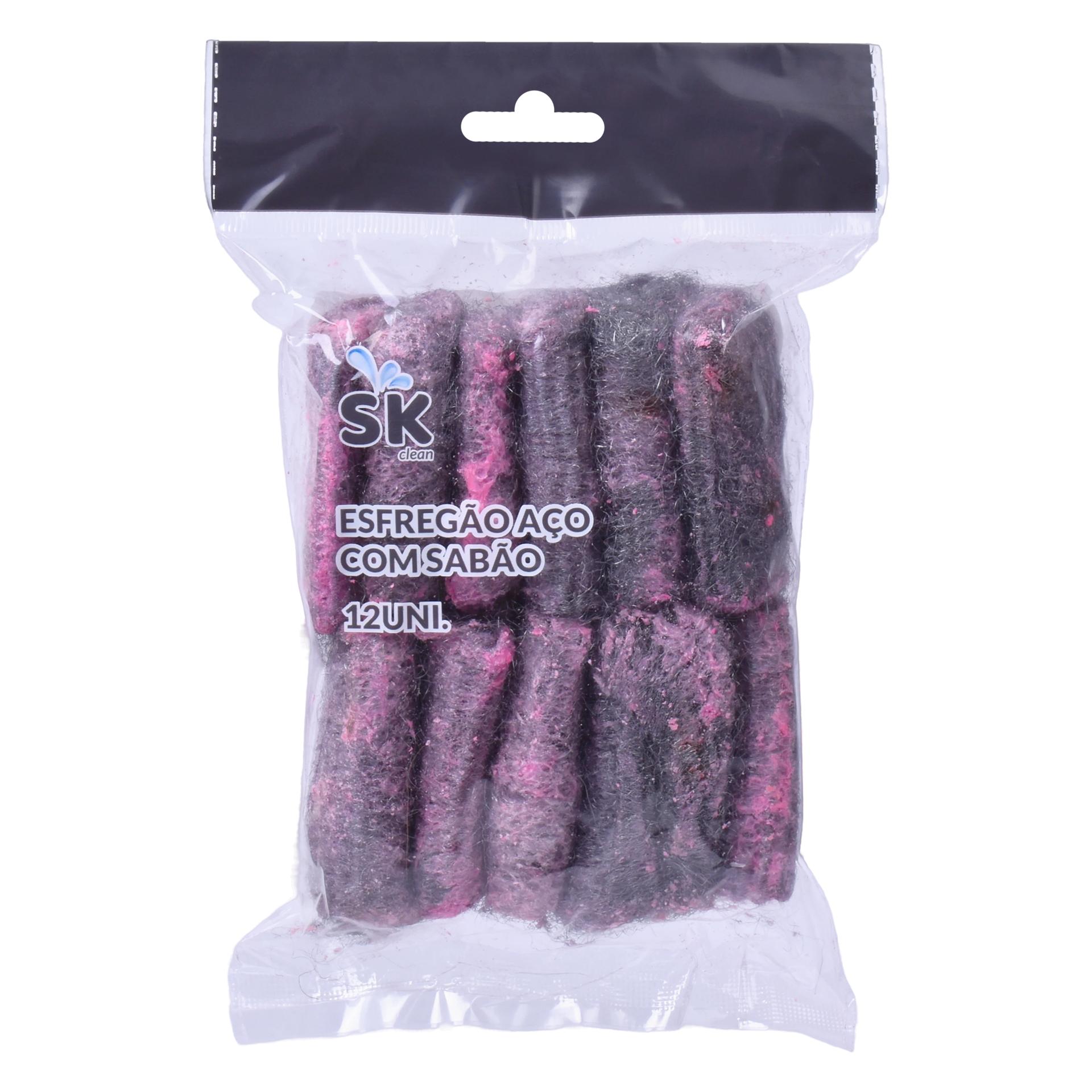 ESFREGAO A�O C/SABAO 12UN SK 0119-905 CX72