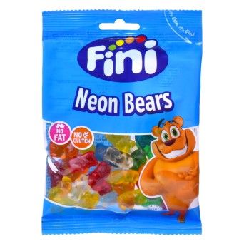 FINI GOMAS NEON BEARS 90G CX12
