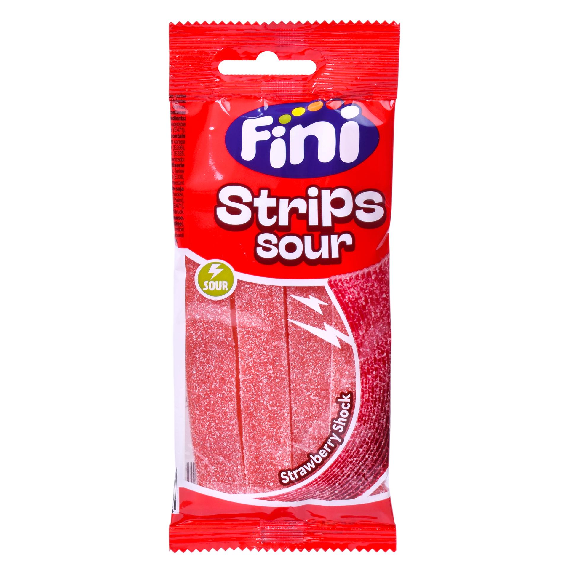 FINI GOMAS STRIPS SOUR 90G CX12 FINI GOMAS STRIPS SOUR 90G CX12