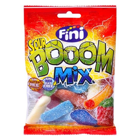 FINI GOMAS SOUR BOOM MIX 90G CX12 FINI GOMAS SOUR BOOM MIX 90G CX12