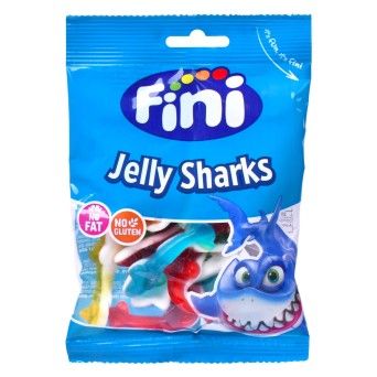 FINI GOMAS JELLY SHARKS 90G CX12