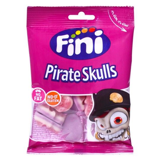 FINI GOMA PIRATE SKULLS 90GRS CX12 FINI GOMA PIRATE SKULLS 90GRS CX12