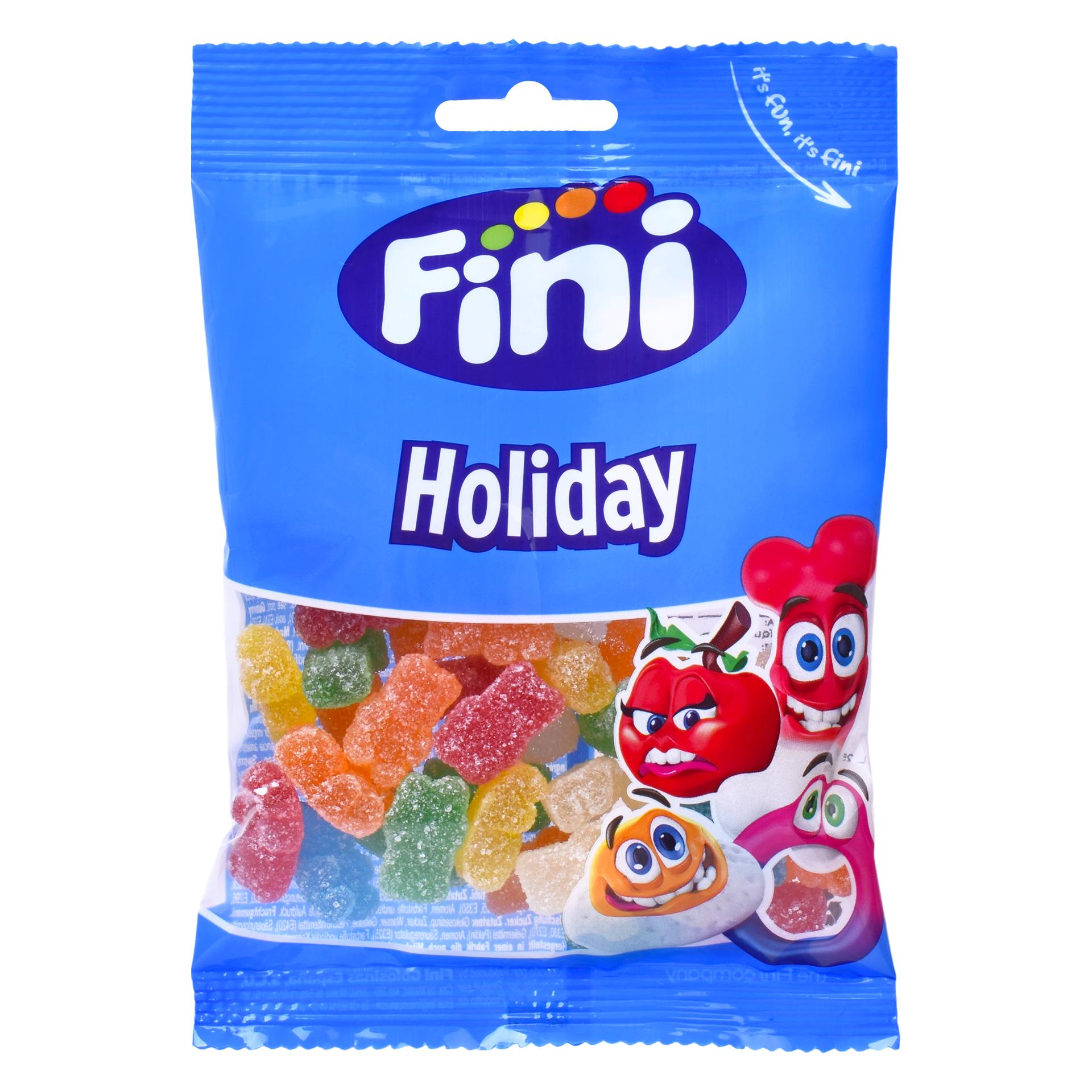 FINI GOMAS HOLIDAY URSOS 90G CX12 FINI GOMAS HOLIDAY URSOS 90G CX12