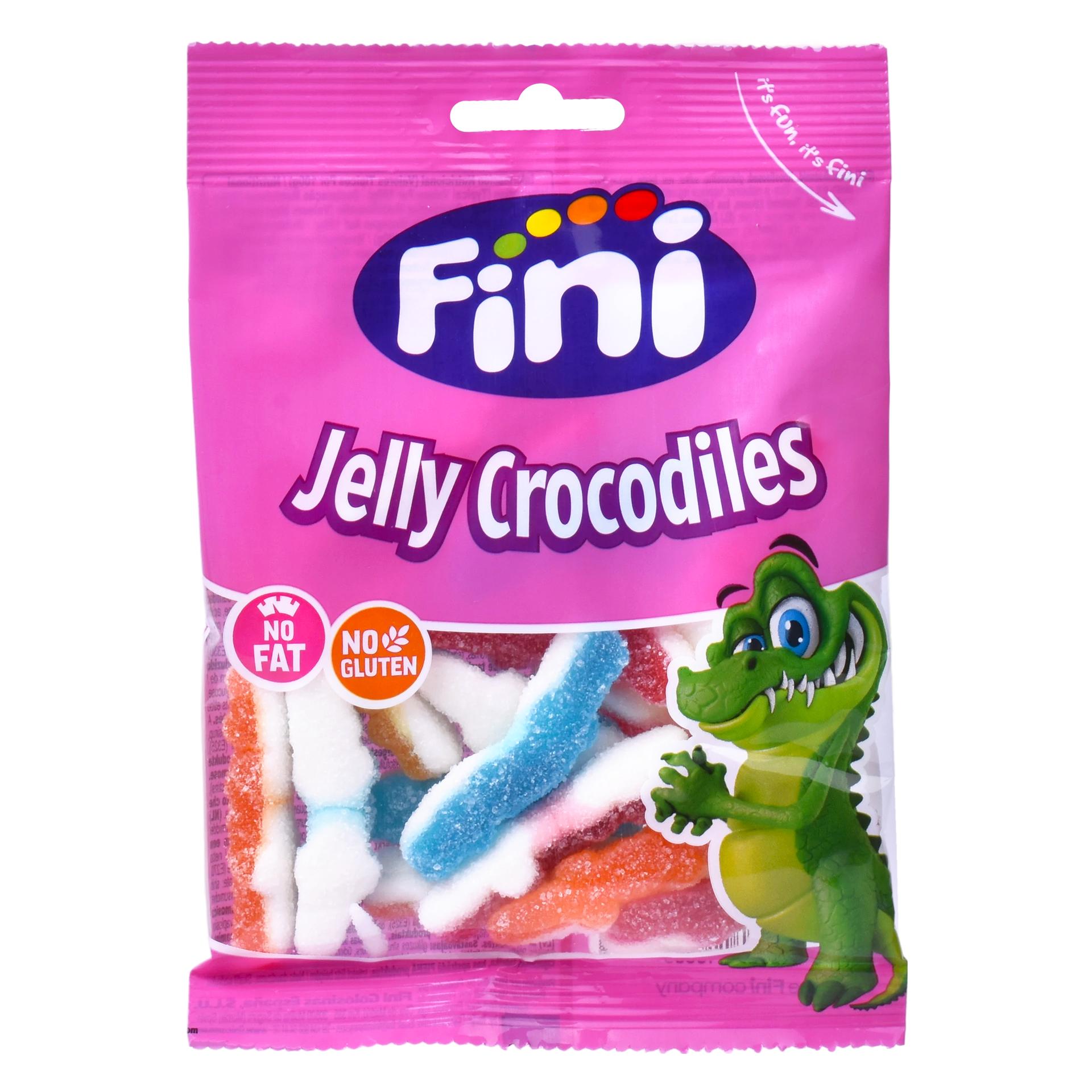 FINI GOMAS JELLY CROCODILES 90G CX12 FINI GOMAS JELLY CROCODILES 90G CX12