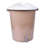 CAIXOTE LIXO C/TORNEIRA 50L 0302 CX6 CAIXOTE LIXO C/TORNEIRA 50L 0302 CX6