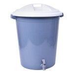 CAIXOTE LIXO C/TORNEIRA 50L 0302 CX6 CAIXOTE LIXO C/TORNEIRA 50L 0302 CX6